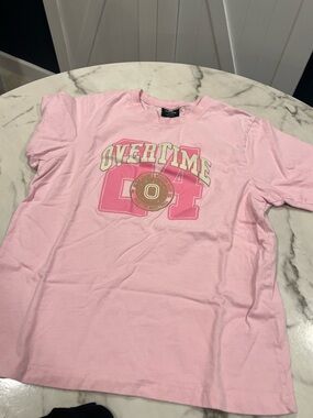 Overtime '94 Pink Graphic Short Sleeve Tee - Kids